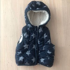 Marks and Spencer Puffy Star Vest with hood